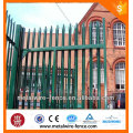 Powder coated metal picket palisade fence for sale